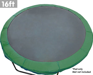 Kahuna 16Ft Trampoline Replacement Spring Pad Round Cover - Green