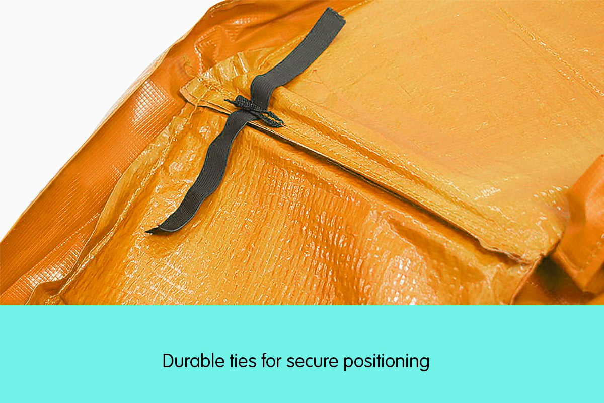 Kahuna 10Ft Trampoline Replacement Pad Round - Orange