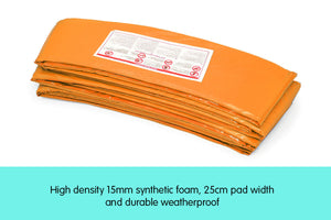 Kahuna 16Ft Trampoline Replacement Pad Round - Orange