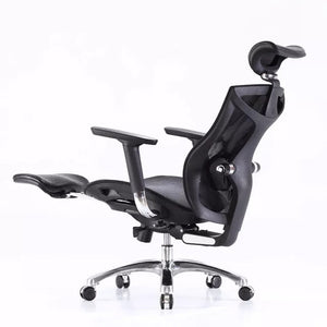 Sihoo Ergonomic Office Chair V1 4D Adjustable High-Back Breathable With Footrest And Lumbar Support Black