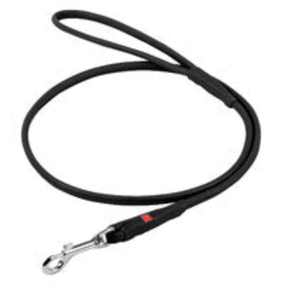 Waudog Leather Round Clip Leash W4mm - L183cm