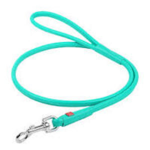 Waudog Leather Round Clip Leash W4mm - L183cm