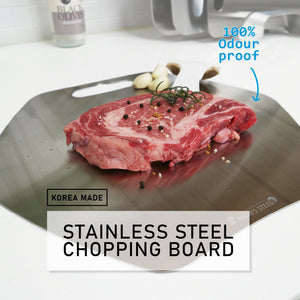 Mom's Steel Hexagon Stainless Chopping Cutting Board Antibacterial Food Grade