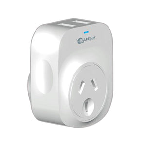 Sansai 2X Travel Adaptor Usb - India