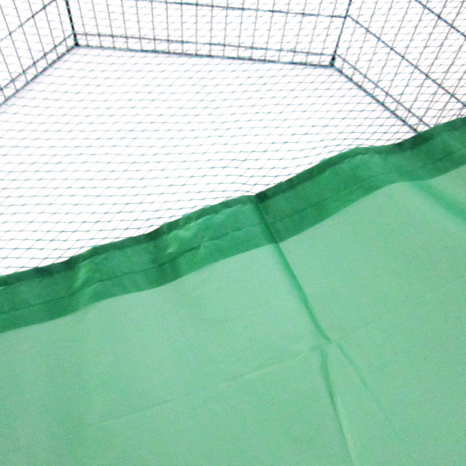 Paw Mate Green Net Cover For Pet Playpen 30In Dog Exercise Enclosure Fence Cage