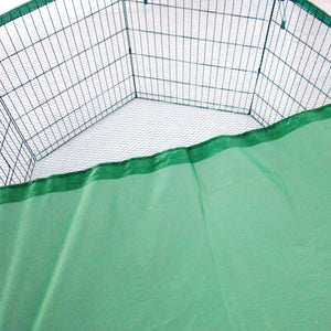 Paw Mate Green Net Cover For Pet Playpen 30In Dog Exercise Enclosure Fence Cage