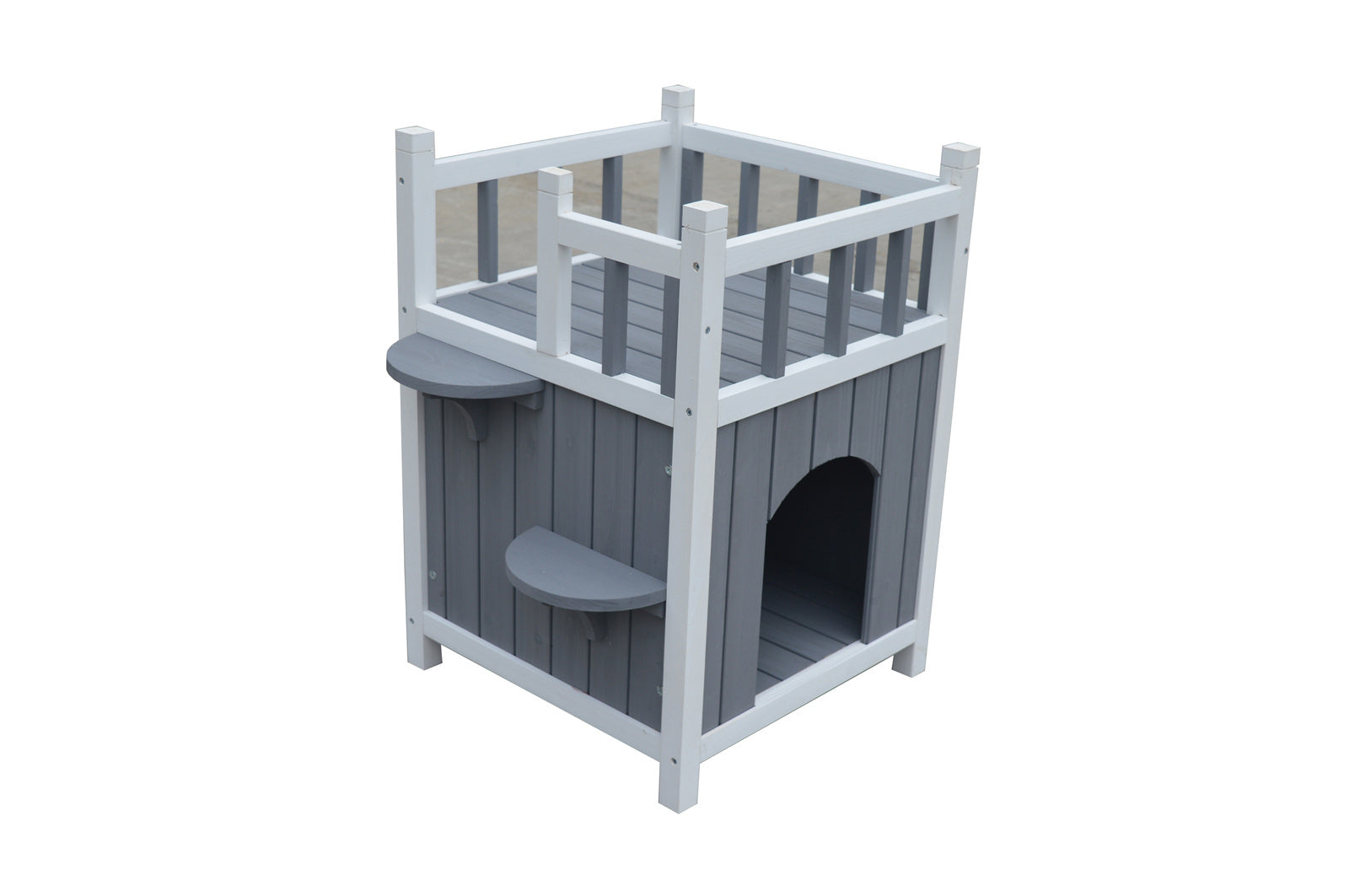 Yes4pets Cat Shelter Condo With Escape Door Rabbit Kitty House Cave