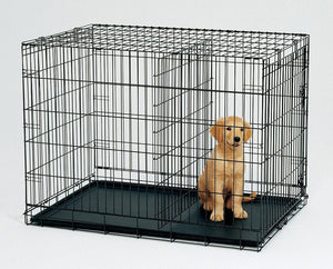 Yes4pets 36' Collapsible Metal Dog Cat Crate Cage Carrier With Divider