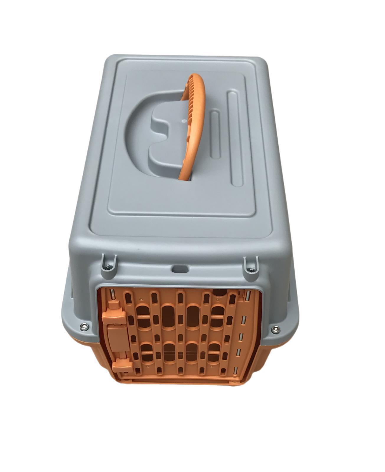 Yes4pets Small Dog Cat Rabbit Crate Pet Guinea Pig Carrier Kitten Cage Orange