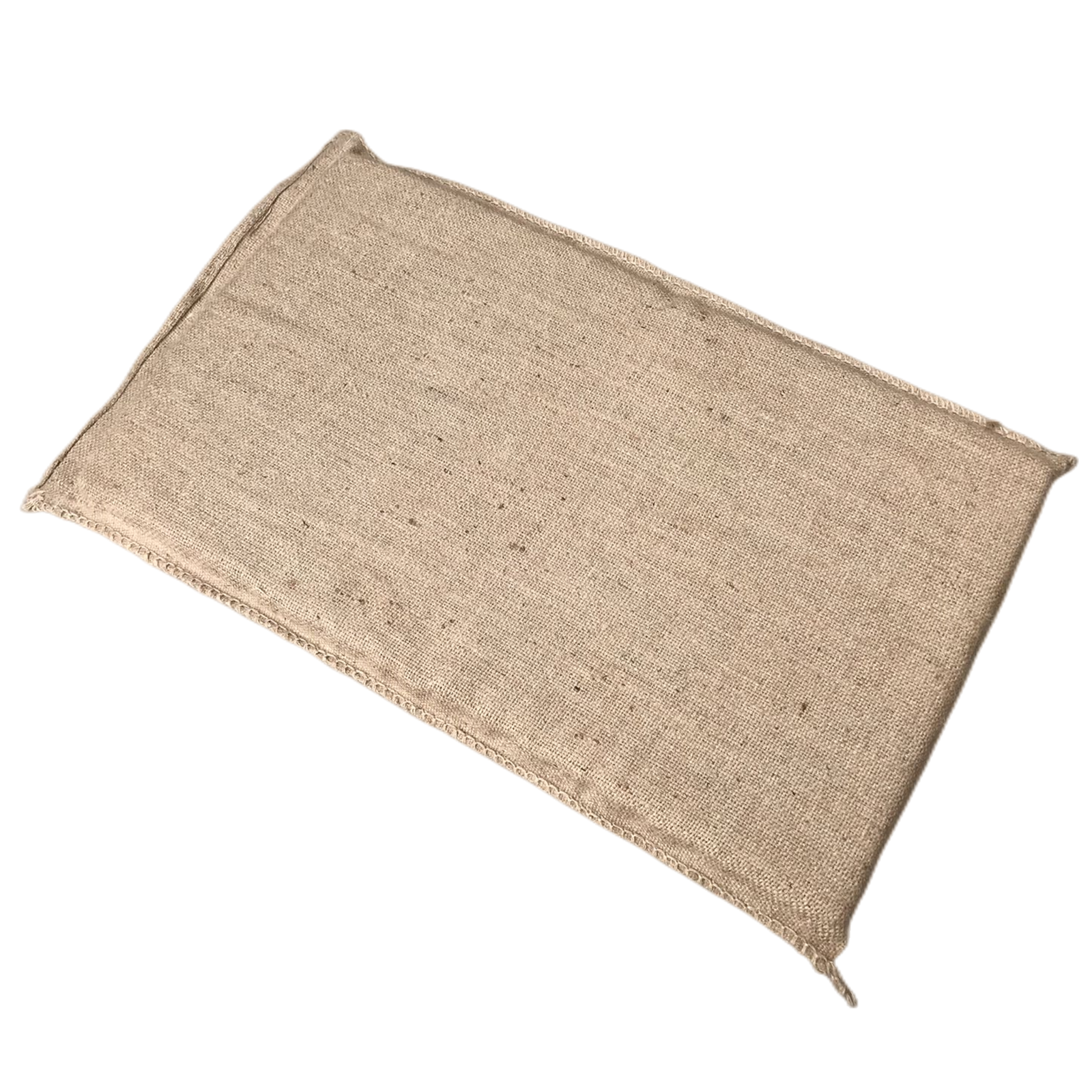 Yes4pets Small Hessian Pet Dog Puppy Bed Mat Pad House Kennel Cushion With Foam 70X69x4cm