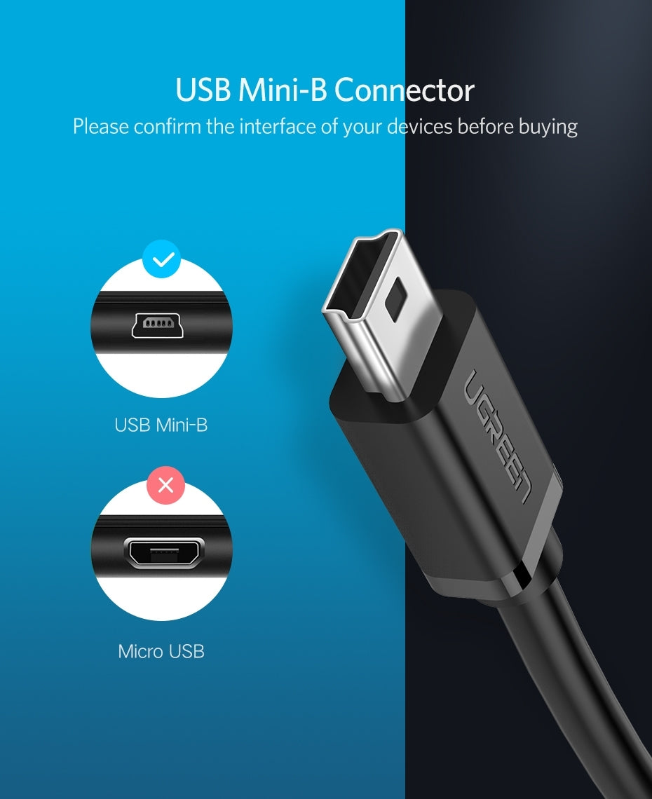 10383 Mini Usb Male To Female Cable