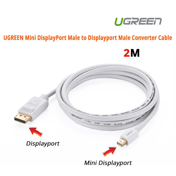 Mini Displayport Male To Converter Cable (10408)