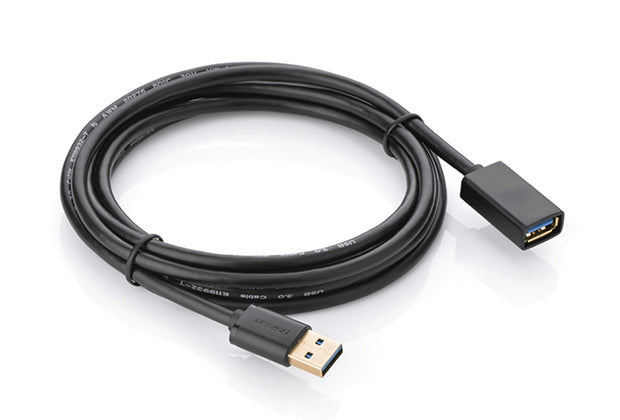 Usb 3.0 Extension Male Cable 0.5M Black (30125)