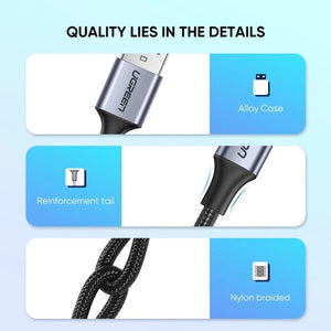 60126 Usb A To C Quick Charging Cable 1M