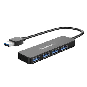 Simplecom Ch342 Usb 3.0 (Usb 3.2 Gen 1) Superspeed Port Hub For Pc Laptop