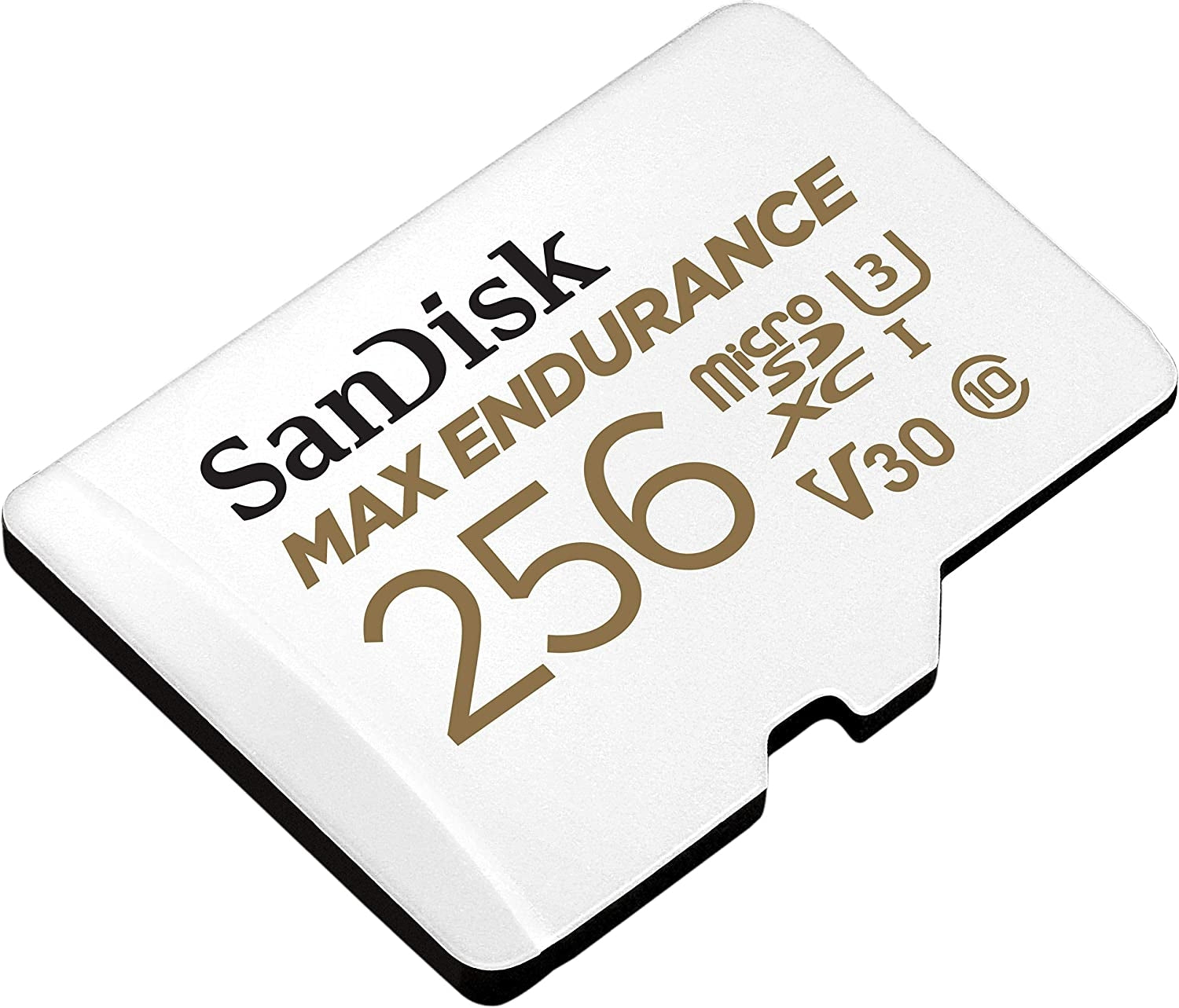 Sandisk Max Endurance Microsdxc Card Sqqvr 256G (120 000 Hrs) Uhs-I C10 U3 V30 100Mb/S R 40Mb/S W Sd Adaptor Sdsqqvr-256