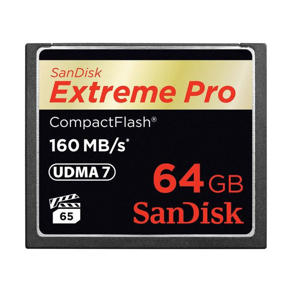 Sandisk Extreme Pro Cfxp 64Gb Compactflash 160Mb/S (Sdcfxps-064G)