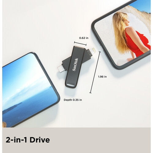 Sandisk 64Gb Ixpand Flash Drive Luxe (Sdix70n-064G)