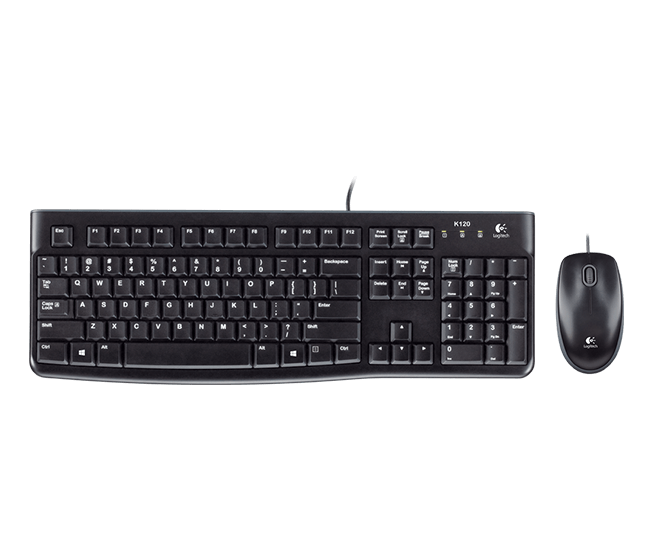 Logitech Desktop Mk120 Keyboard And Mouse (920-002586)