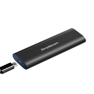 Simplecom Se516 Nvme / Sata Dual Protocol M.2 Ssd Tool-Free Usb-C Enclosure 3.2 Gen 10Gbps