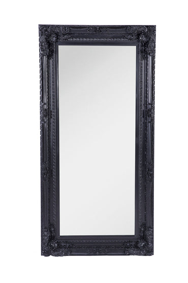 Lux French Provincial Ornate Mirror - Black