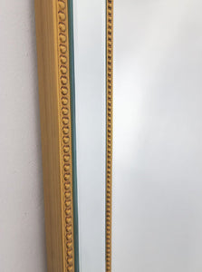 Gold Beaded Framed Mirror - Free Standing 50Cm X 170Cm