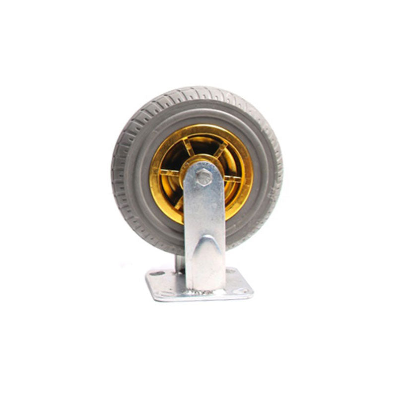 8" Heavy Duty Industrial Fixed Caster Wheel Wheels Castortrolley Holds 250Kg