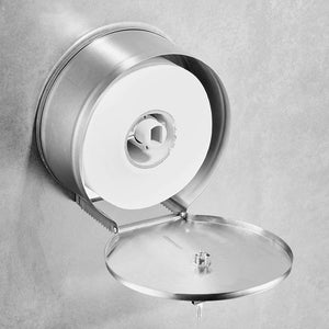 Commercial Restaurant Stainless Steel Toilet Paper Tissue Holder Dispenser Chrome