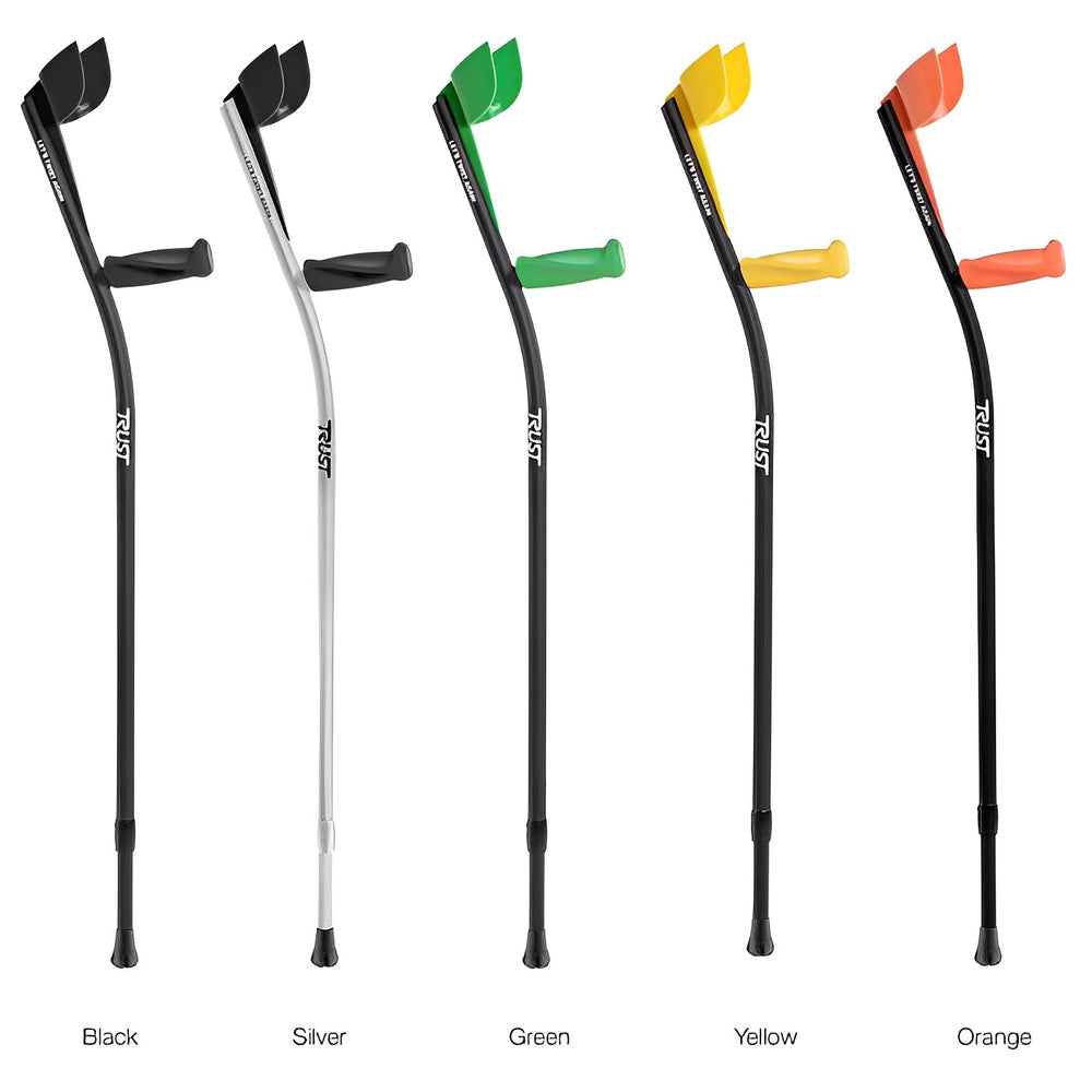 Let's Twist Again Ergonomic Crutches X 2 - Yellow