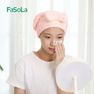 Fasola Hair Drying Cap Pink 26*26Cm