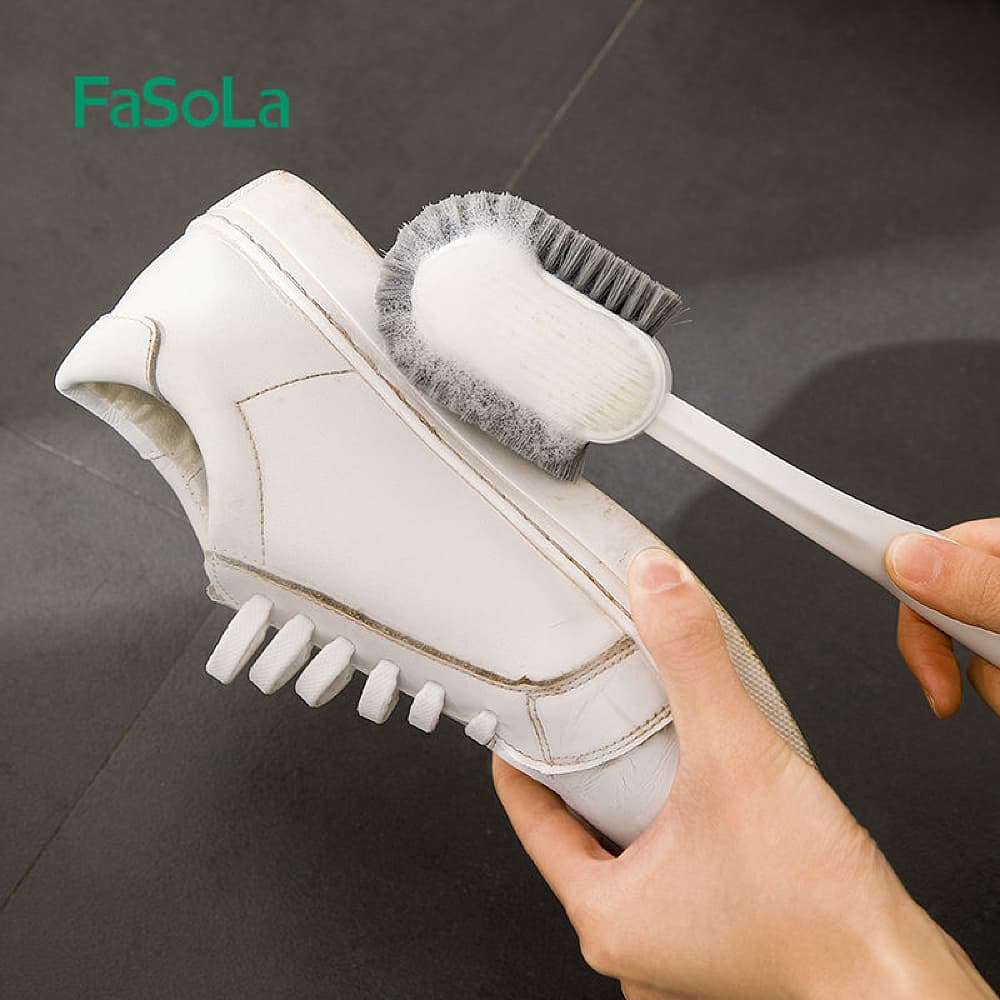 Fasola Multifunctional Shoe Brush White 28.3*5.6Cm