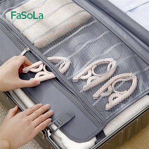 Fasola Travel Hanger Brown 7*13*1Cm