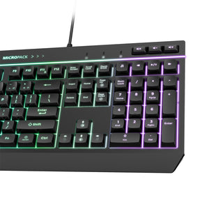 Rgb Gaming Keyboard 8 Mode Light Effect 19 Game Anti Ghosting Keys 6 Function Au