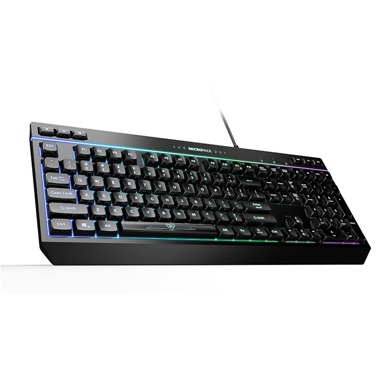 Rgb Gaming Keyboard 8 Mode Light Effect 19 Game Anti Ghosting Keys 6 Function Au