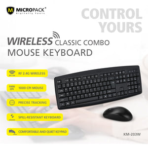 Mouse Keyboard Desktop Computer Pc Laptop Wired Combination Interface Black