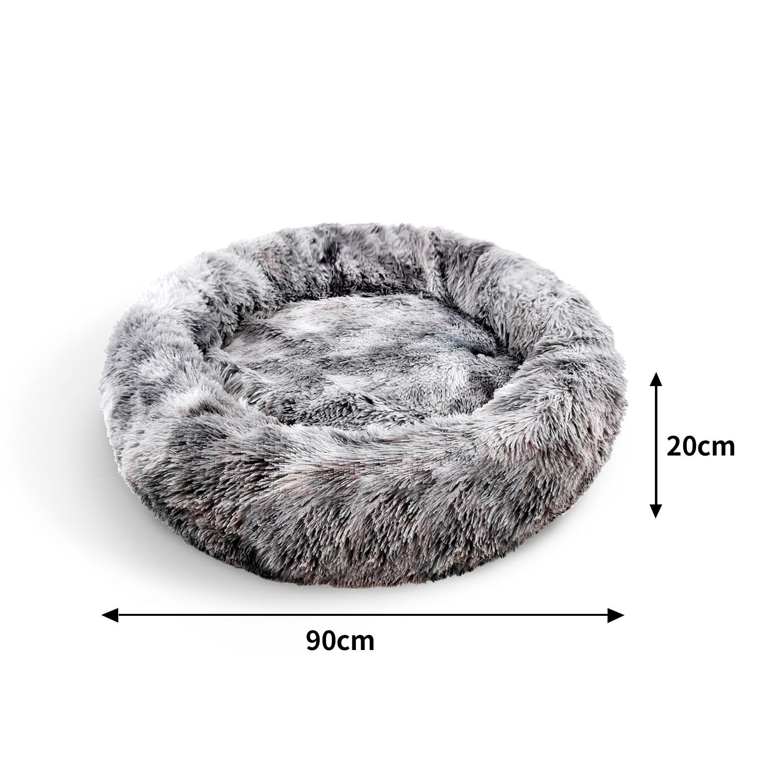 Pawfriends Pet Bed Dog Cat Calming Extra Large Sleeping Comfy Cave Washable 90Cm