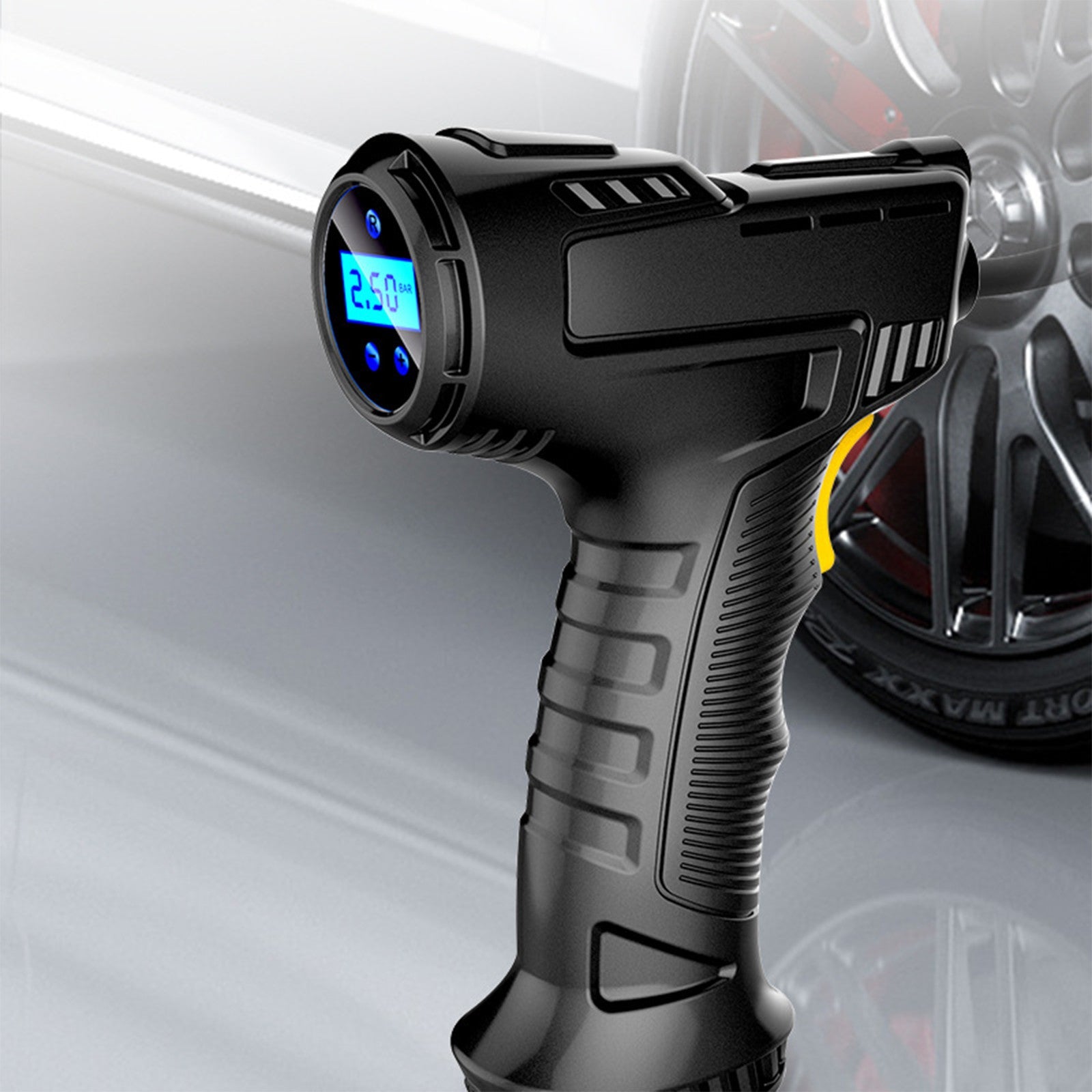 Autoxpert Wireless Charging Vehicle-Mounted Hand-Held Electric Portable Tire Pump