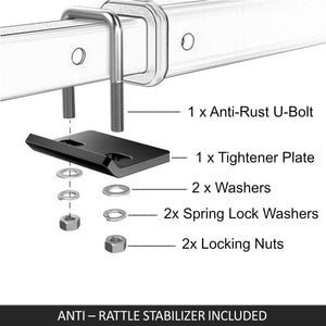 Spartan Motorcycle Motorbike Carrier Rack Towbar Arm Dirt Bike Ramp Brake Lights