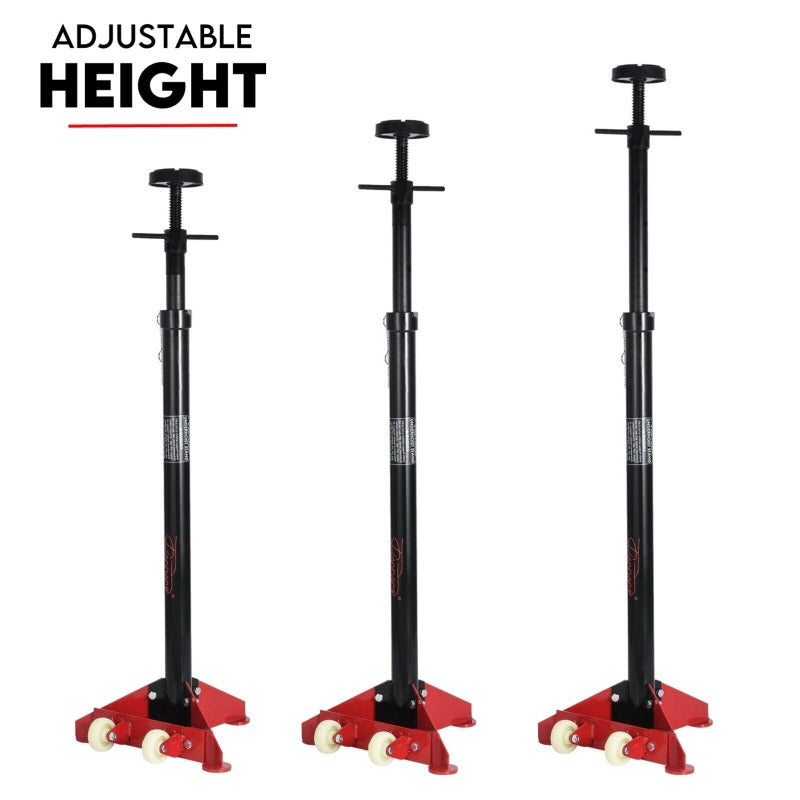 High Under Car Support Stand Tall Axle Jack Hoist Lifter Ram