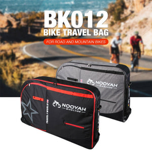 Nooyah Bike Travel Bag Case Plane Boat Shipping Transport Fits Cross Country All Mountain Mtb Tt Road Triathlon 29Er 700