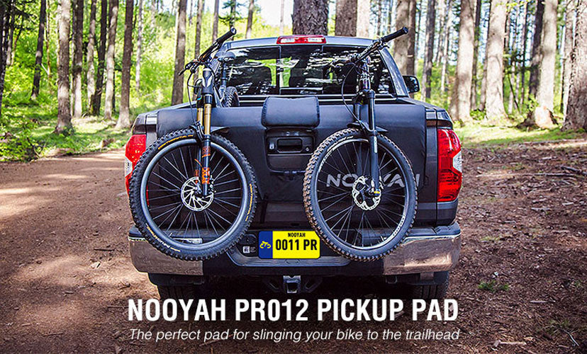 Nooyah Bike Tailgate Protector Mtb For Large Ute Truck Pad Mounted Secure- Scratch Guard Pr012 Ram Raptor Silverado Tita