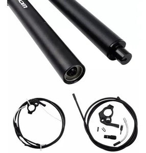 Zoom Spd-801N Adjustable Height Via Thumb Remote Lever Internal Cable 30.9 Diameter 100Mm Travel Mountain Bike Dropper