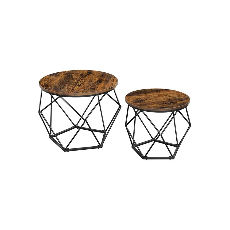 Vasagle Set Of 2 Coffee Tables