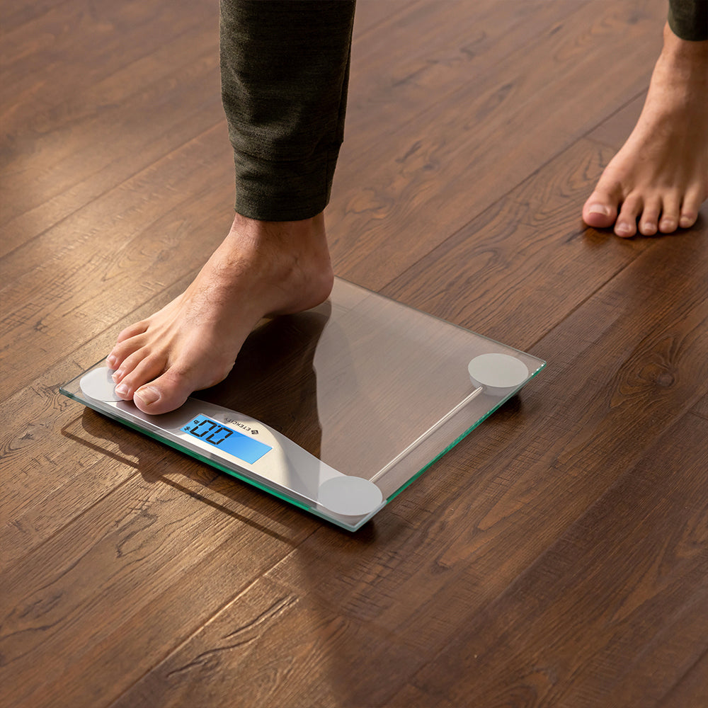 Etekcity Digital Body Weight Bathroom Scale - Silver 2 Pack