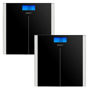 Etekcity Digital Body Weight Bathroom Scale - Black 2 Pack