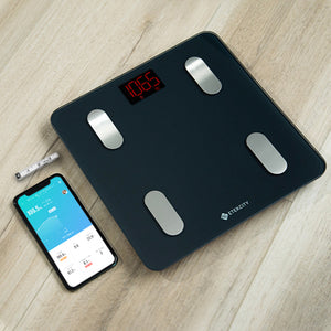 Etekcity Smart Wifi Scale For Body Weight - Black-2 Pack