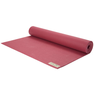 Jade Yoga Harmony Mat - Raspberry & Iron Flask Wide Mouth Bottle With Spout Lid Fire 32Oz/950Ml Bundle