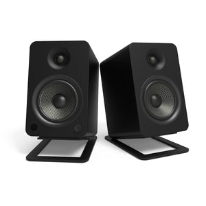 Kanto S6 Angled Desktop Speaker Stands For Large Speakers - Pair Black