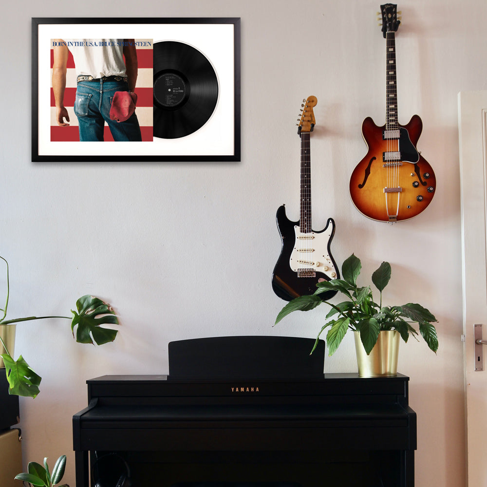 Framed Bruce Springsteen Born In The U.S.A Vinyl Album Art