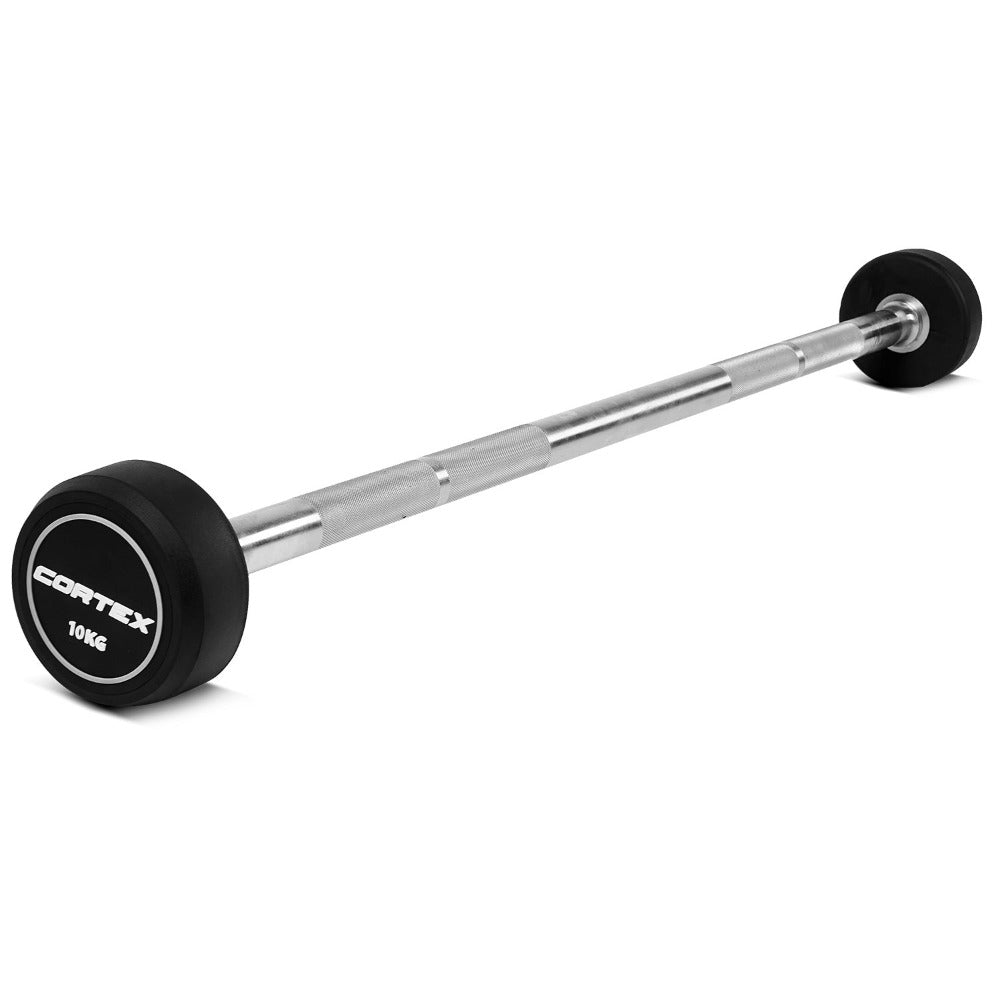 Cortex 100Kg Alpha Series Fixed Barbell Set With Stand